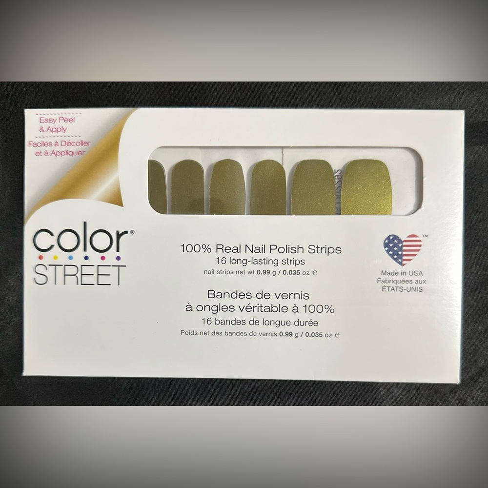 3/$25 COLOR STREETNAIL POLISH STRIPS “MISS POLARIS”-BRAND NEW SEALED IN PACKAGE - Picture 6 of 7